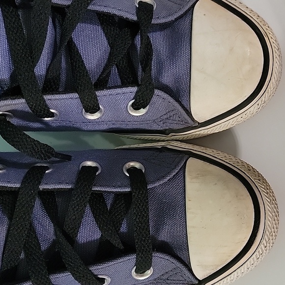 Boys Converse Chuck Taylor All Star Axel Slip-Ons, Blue/Black, Size 3, Pre-owned - Picture 6 of 13